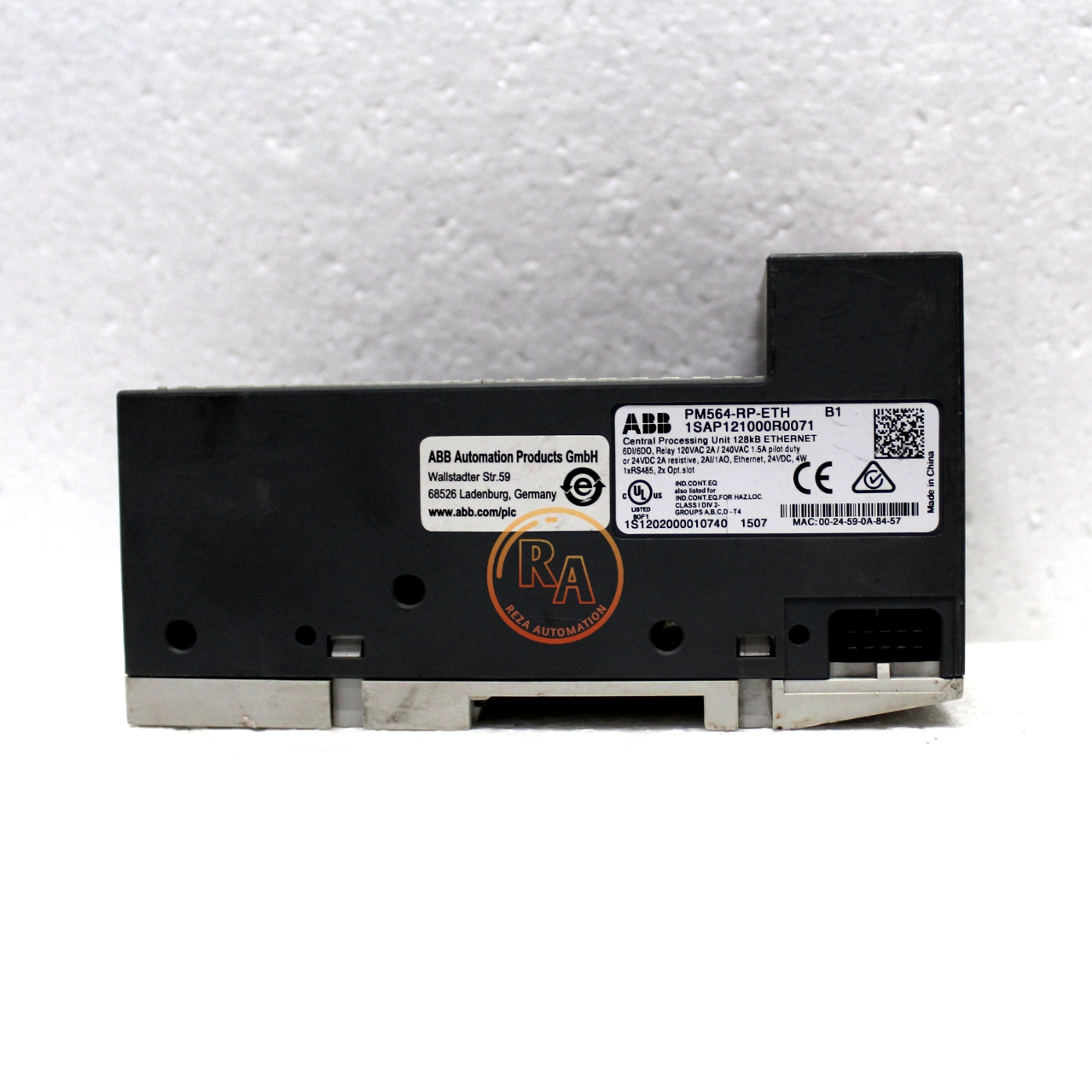 ABB PM564-RP-ETH-AC: AC500 PLC Digital Module