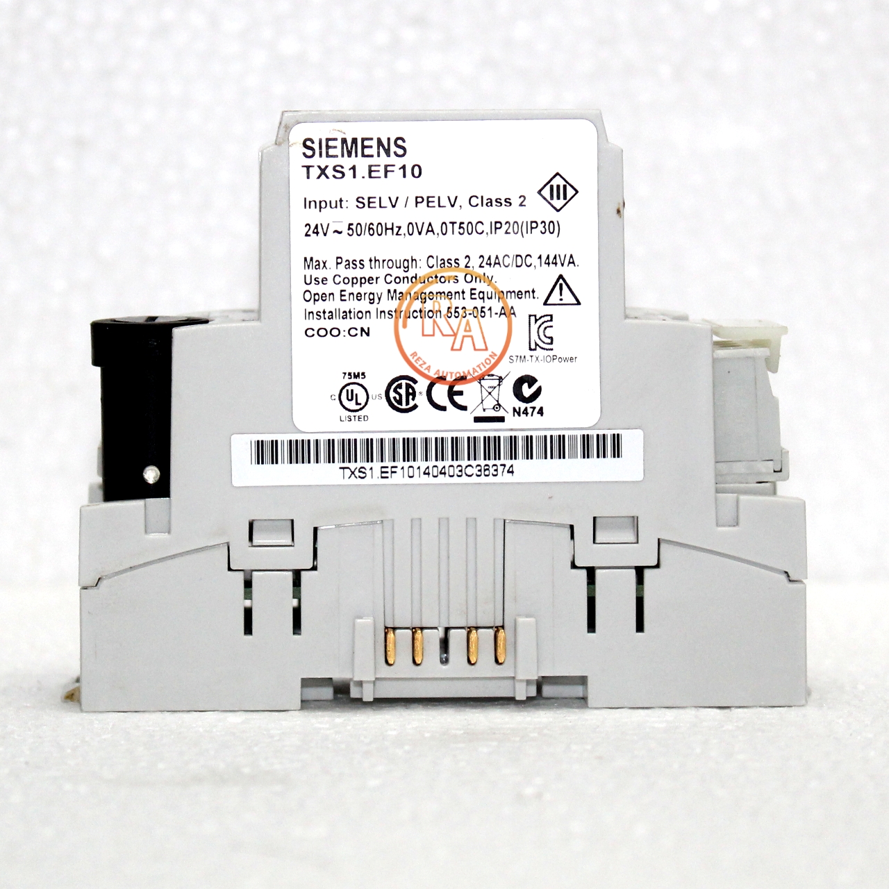 SIEMENS TXS1.EF10 TXS1.EF10 Bus Connection Module 