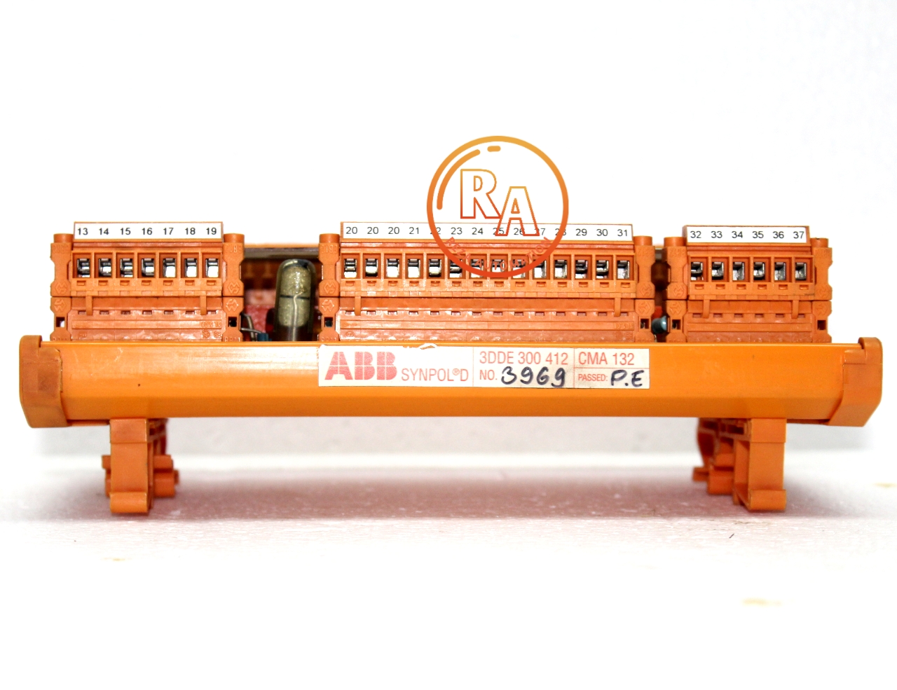 ABB SYNPOL D 3DDE 300 412 CMA 132 Generator Relay Terminal Board