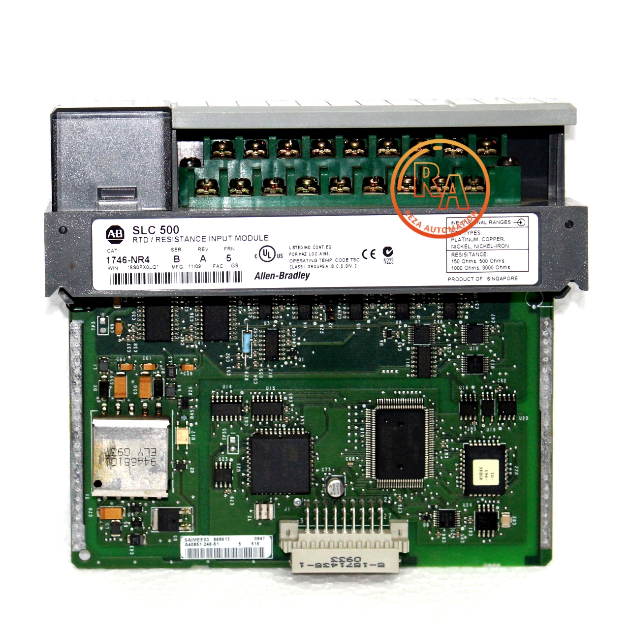 ALLEN BRADLEY 1746-NR4 SLC 500 RTD/Resistance Analog Input Module