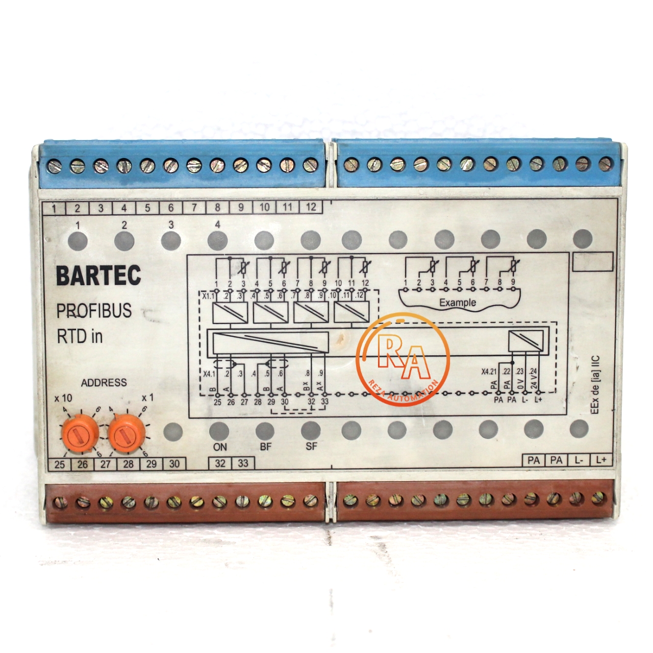 BARTEC 07-7331-23070000 PROFIBUS-Interface 4 x RTD in Ex i