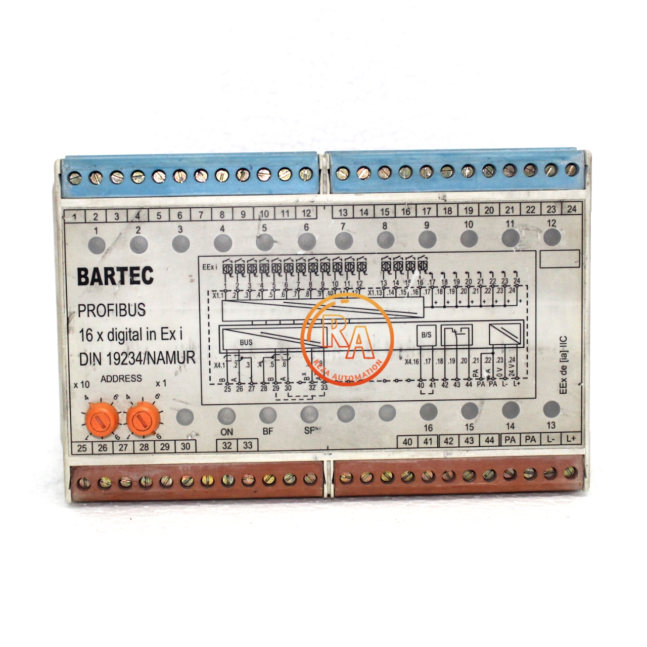 BARTEC 07-7331-23030000 PROFIBUS INTERFACE 16 X NAMUR INVERSE