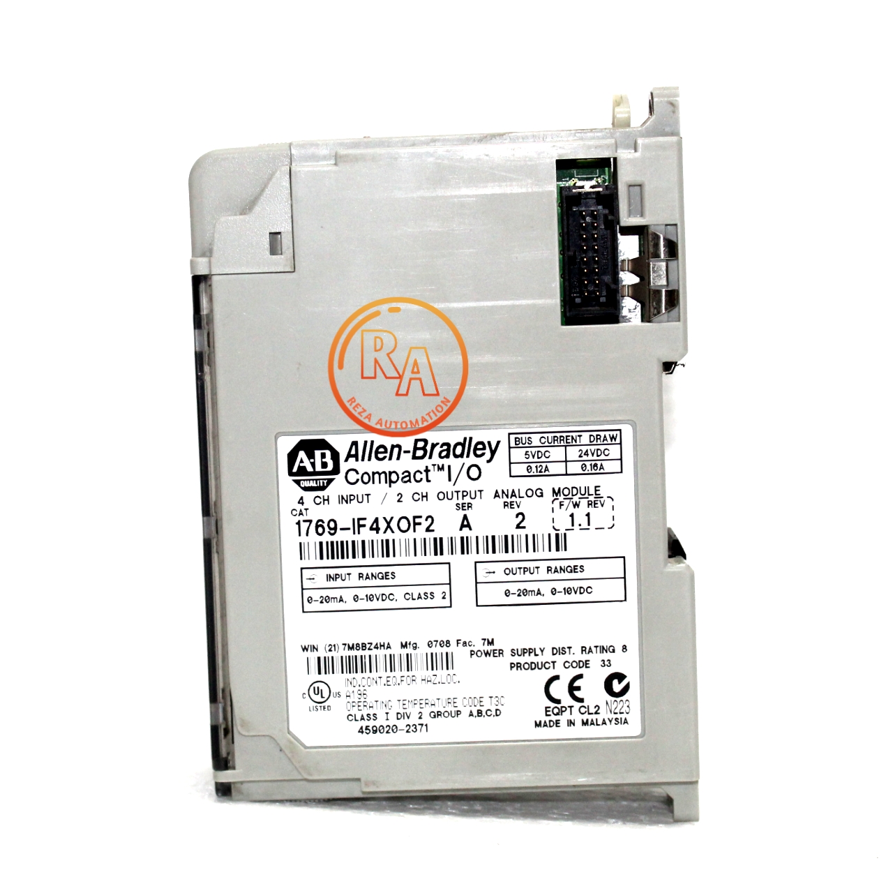 Allen-Bradley 1769-IF4XOF2 CompactLogix 4 In/2 Out Analog Module