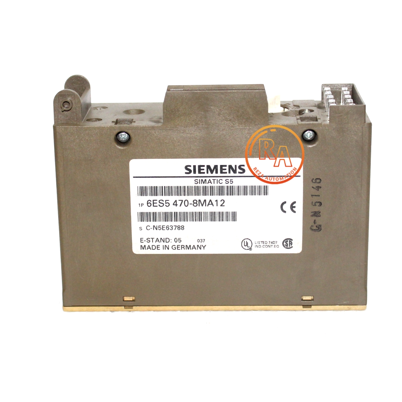 SIEMENS 6ES5470-8MA12 ANALOG OUTPUT MODULE