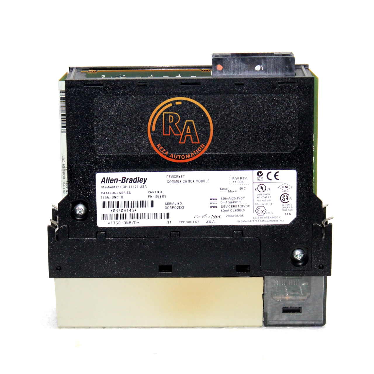 ALLEN BRADLEY 1756-DNB CONTROLLOGIX PLC