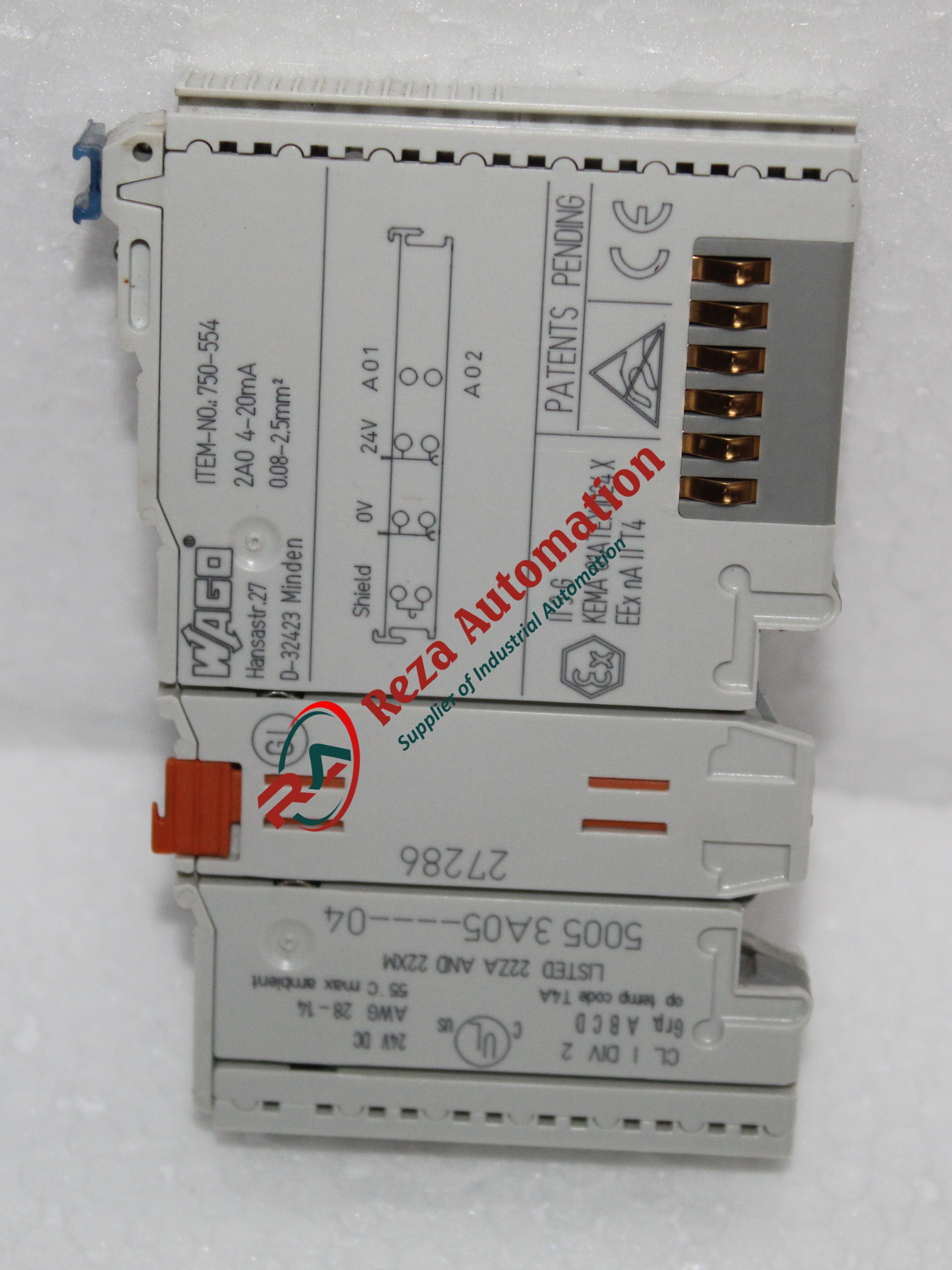 750-WAGO 750-554 - Analogue Output Module 2AO 24VDC