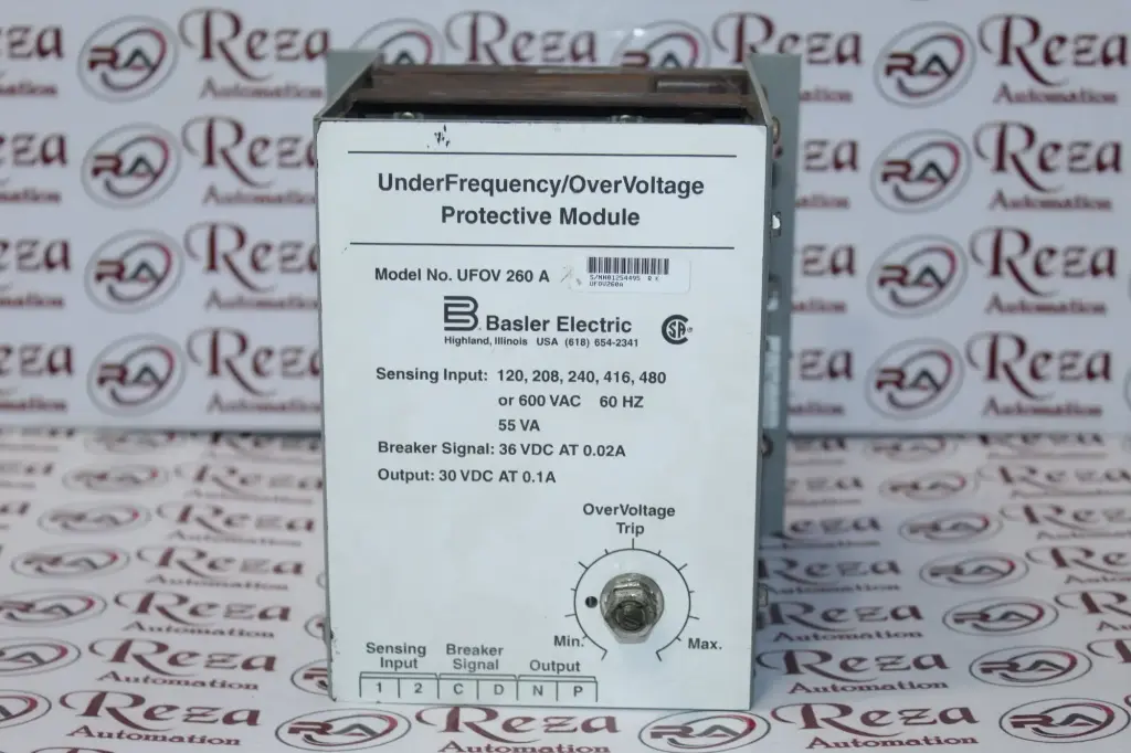 BASLER UFOV 260A OVERVOLTAGE PROTECTIVE MODULE