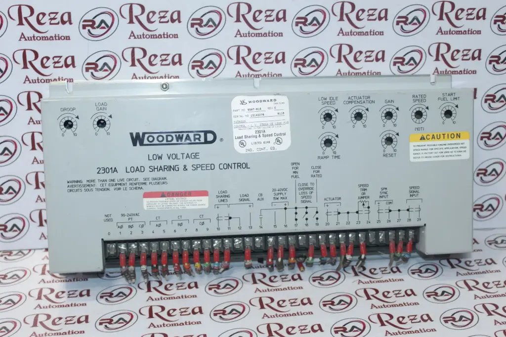 WOODWARD 9907-018 2301A LOAD SHARING AND SPEED CONTROL