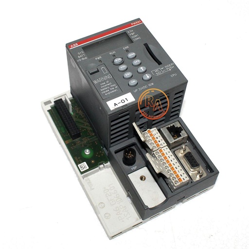 ABB PM581 AC500,Programmable Logic Controller 256kB LCD Display 