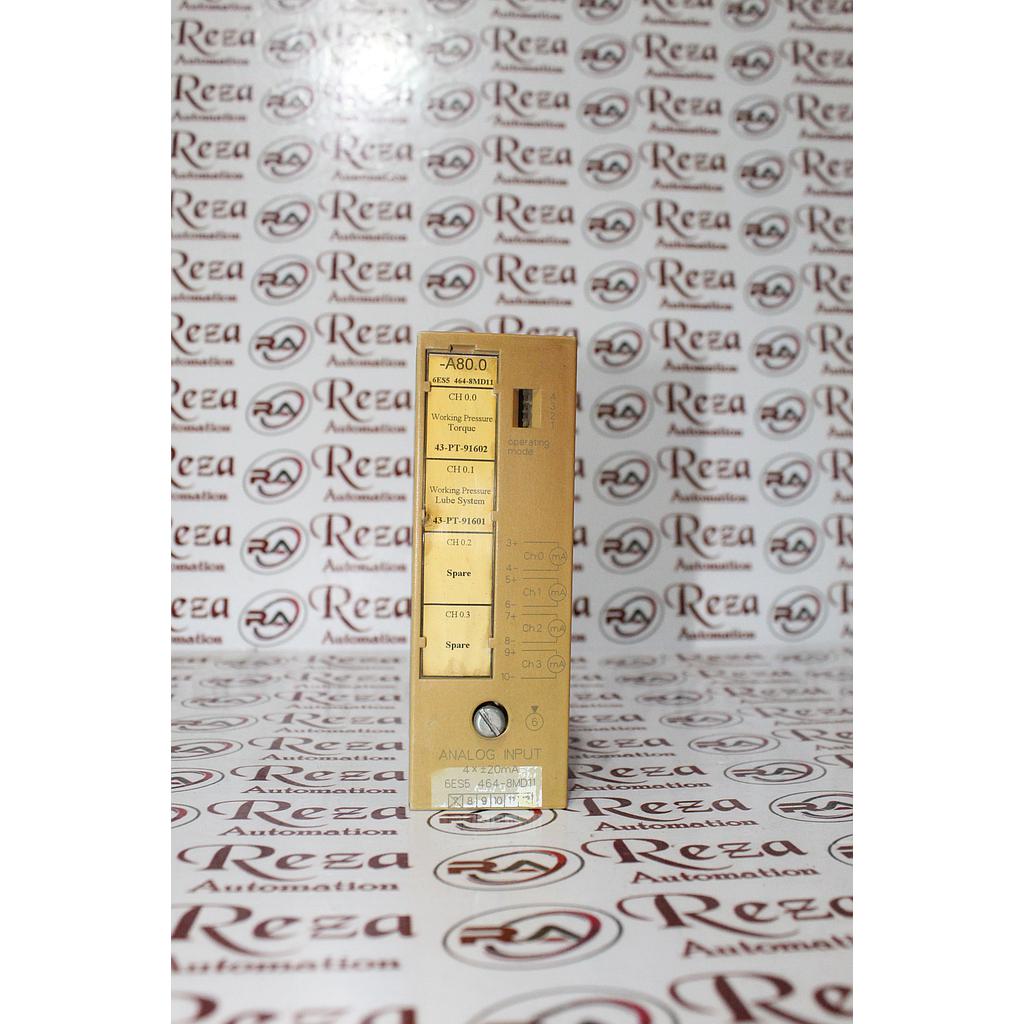 SIEMENS 6ES5 464-8MD11 INPUT MODULE