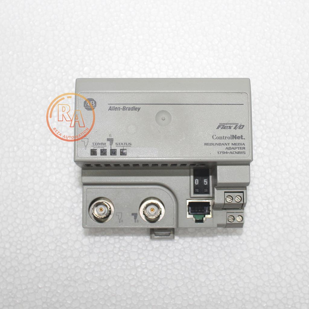 ALLEN BRADLEY 1794-ACNR15 FLEX I/O ControlNet Redundant Adapter Module