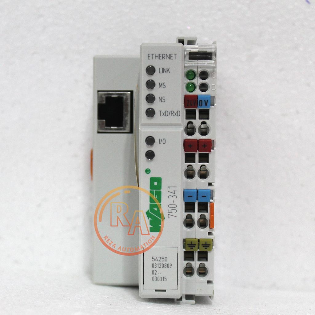 Wago 750-341 Fieldbus Coupler Ethernet