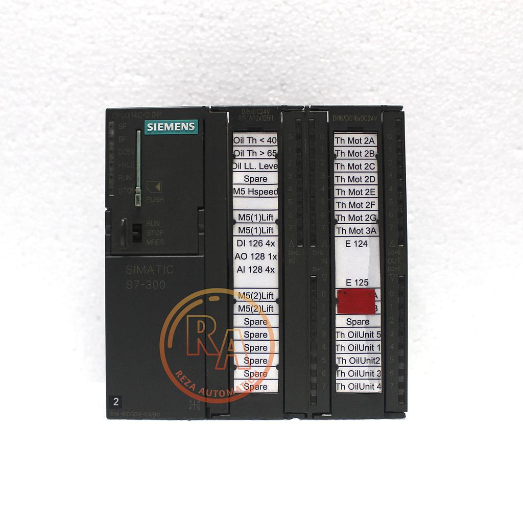Siemens 6ES7314-6CG03-0AB0 SIMATIC S7-300 CPU314C-2 DP Controller