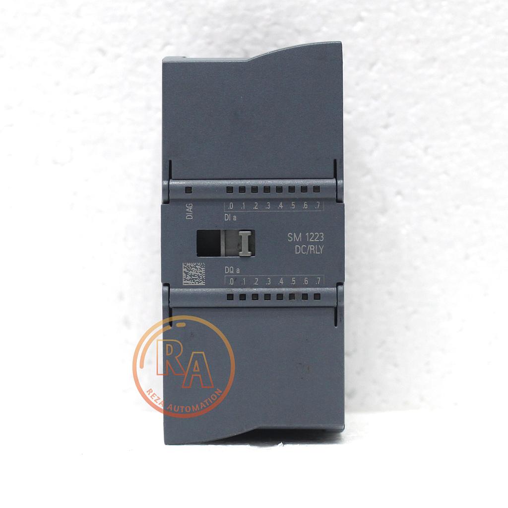 SIEMENS 6ES7 223-1PH32-0XB0 S7-1200, DIGITAL I/O SM 1223, 8 DI / 8 DO RLY