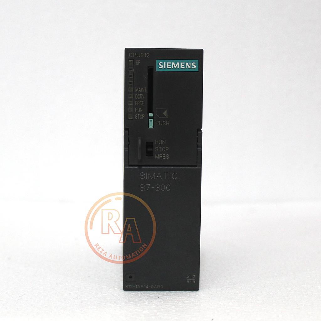 SIEMENS 6ES7 312-1AE14-0AB0 SIMATIC S7-300 CPU312 Controller DC Power Supply