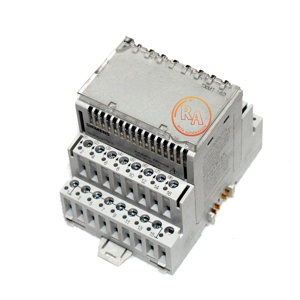 SIEMENS TXM1.16D DIGITAL INPUT MODULE