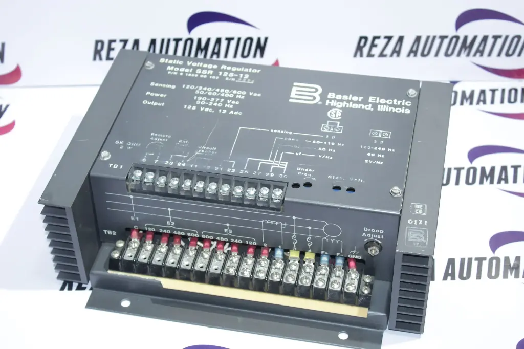 Basler Electric SSR 125-12 VOLTAGE REGULATOR